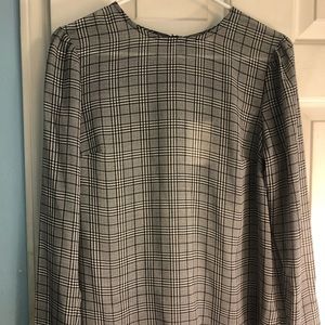 Plaid Blouse - S
